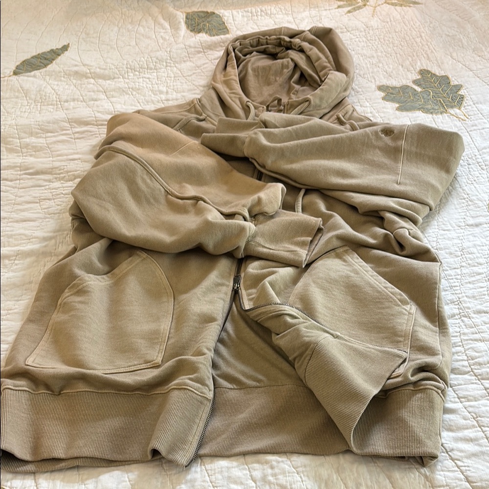 FP Movement by Free People Tan Hoodie Jacket